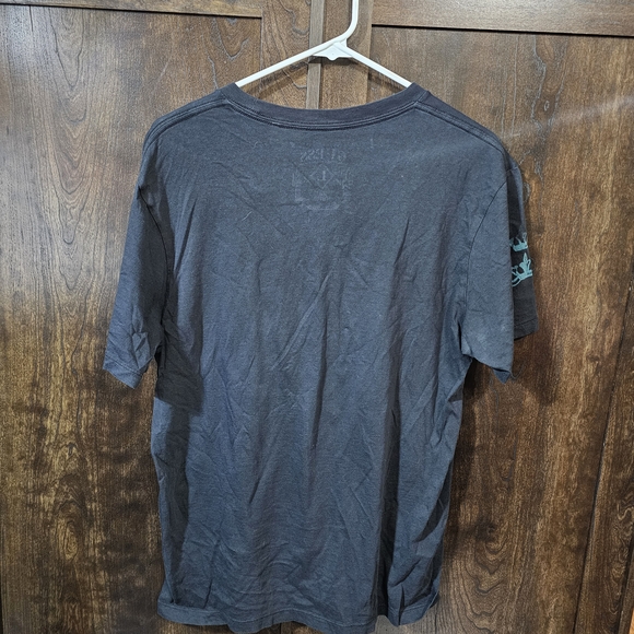 Guess Black Short Sleeve Tee with Graphic Design - Picture 2 of 3